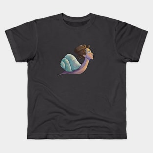 Snail Gal Kids T-Shirt